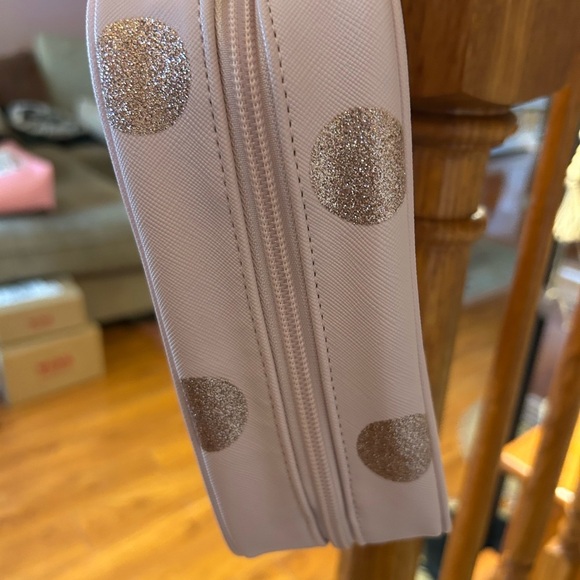 Kate Spade Haven Lane Polka Dot Giana Travel Cosmetic Case - Picture 8 of 16